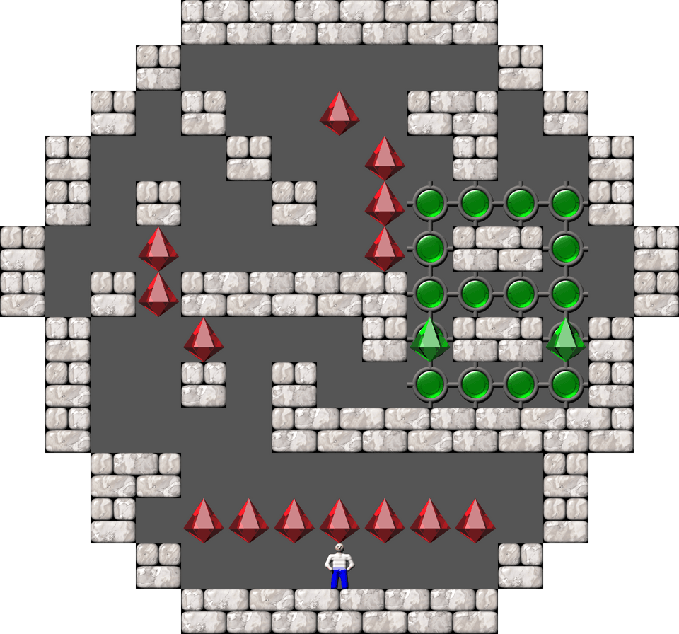 Sokoban ACSmileys 4 level 112